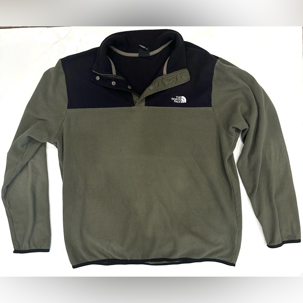 The North Face And Columbia Men’s Lot Of 2 Fleece Pullovers Black Size XL - Picture 2 of 11